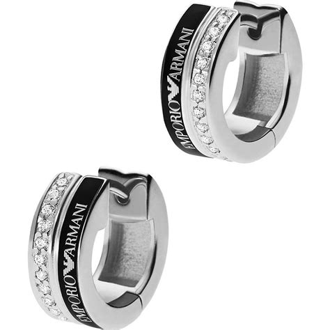armani earrings mens cheap